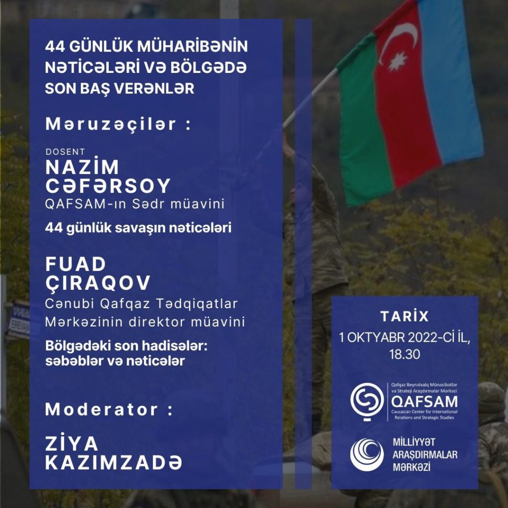 44 Günlük Müharibənin Nəticələri və Bölgədə Son Baş Verənlər